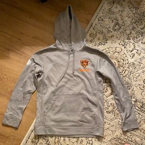 Chicago Bears Gray Hoodie Size S